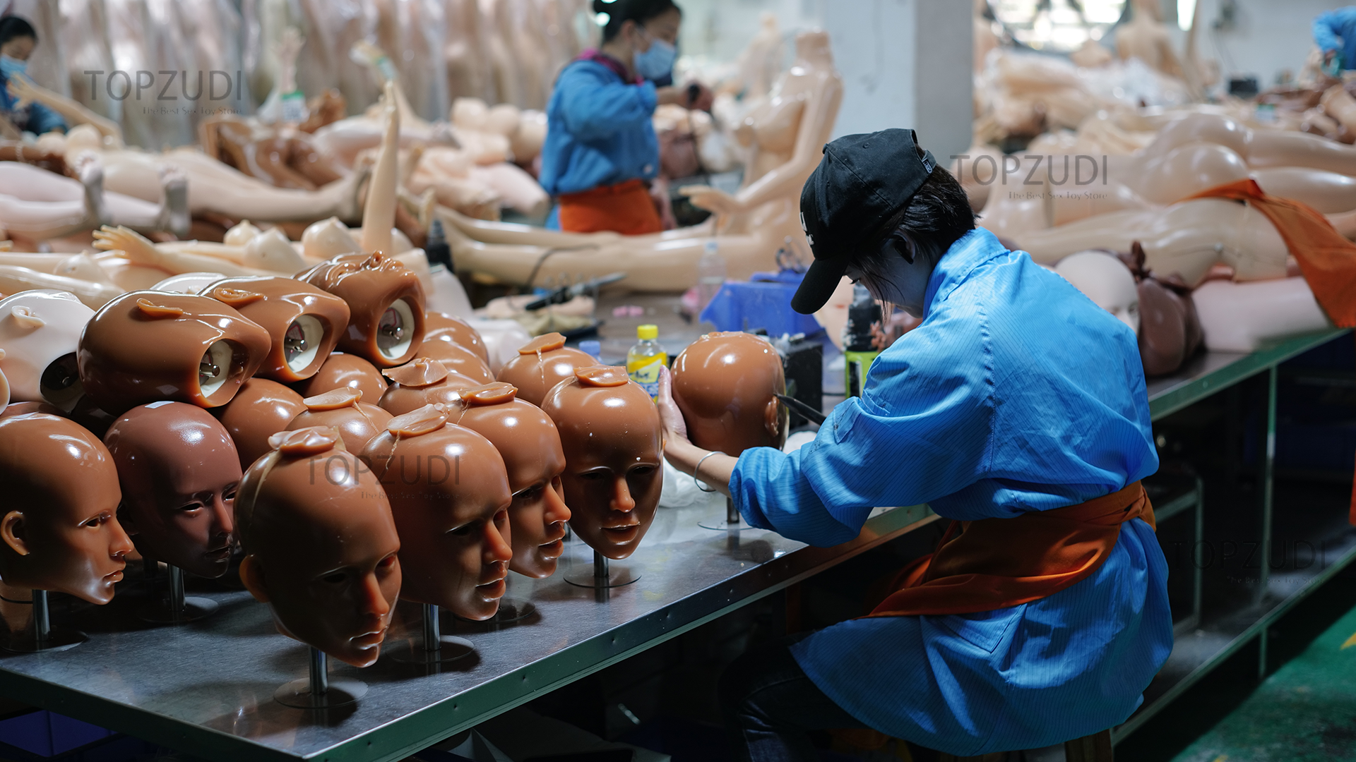 Topzudi Sex doll Factory the Oldest and Largest Silicone TPE Doll